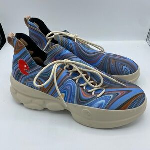 UIN Women's Chunky Sneakers Walking Casual Travel Shoes Ronda 6 illusory Dream